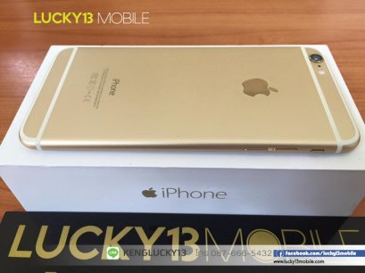 I6PLUS 16GB GOLD ตำหนิรูปสุดท้ายตรงลำโพง